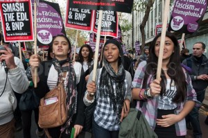 Solidarity with those protesting against the BNP & EDL