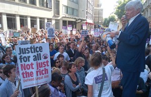 STRIKE! for Legal Aid Monday 6th Jan. Details of Protests and pickets lines
