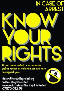 Going on next weeks free education demo? Bust card & know your rights workshop
